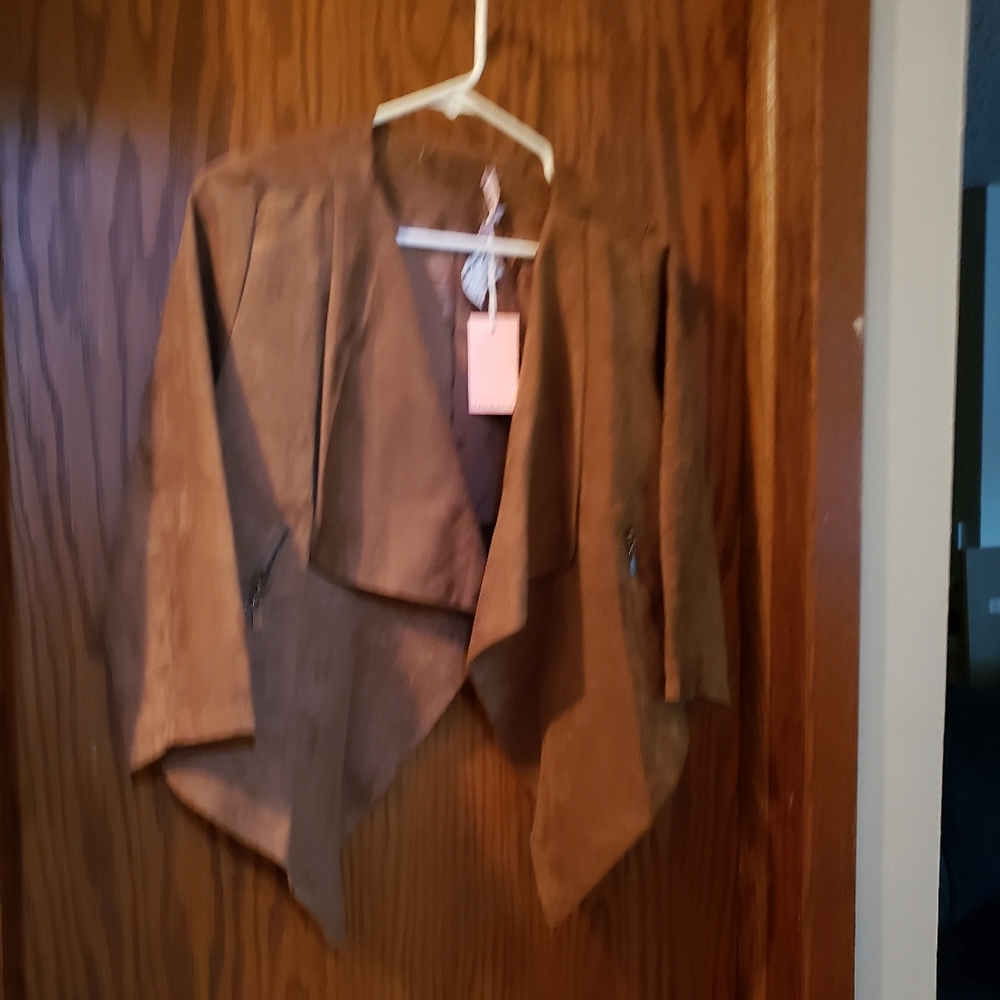Brown dress jacket